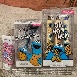 Wet n Wild x Sesame Street Limited Edition Makeup Collection - 3 Pieces